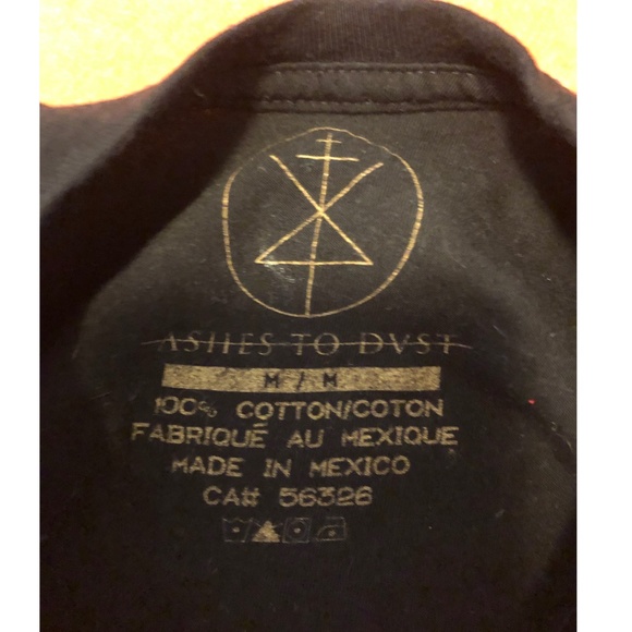 Bundle of 2 Ashes to Dust tees EUC - Picture 3 of 7